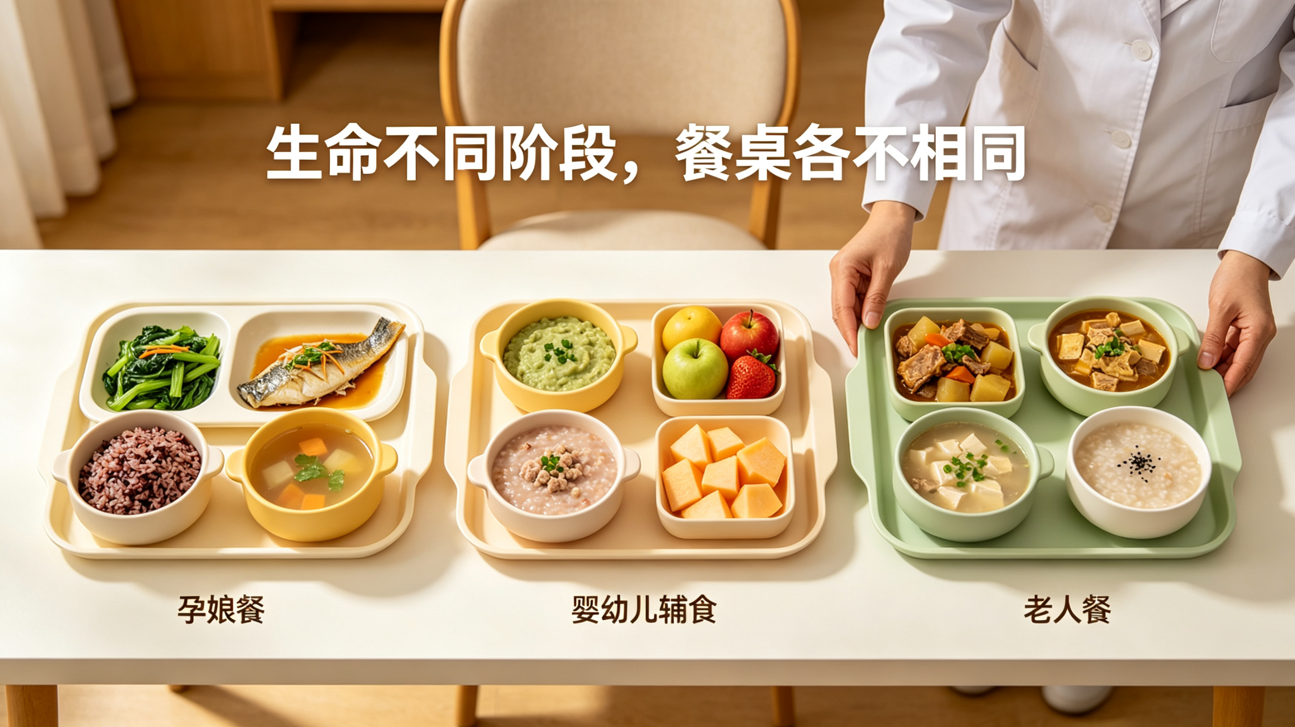 营养师第五课 | 人群营养 &mdash; 读懂孕妇、孩子、老人的餐桌结构